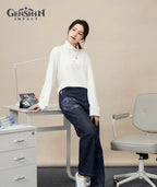 [Official Merchandise] Ganyu Theme Clothing Impression Series Jeans