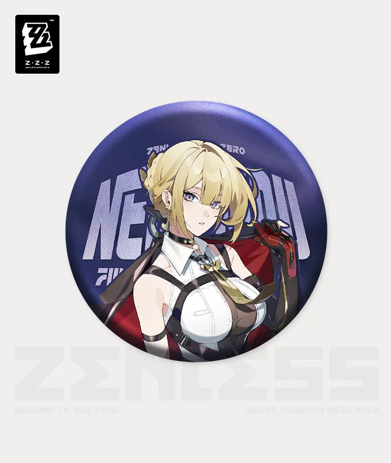 [Official Merchandise] Zenless Zone Zero Stars of Lyra Character Tinplate Badge