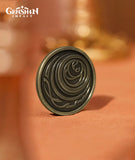 [Official Merch] Genshin Impact Flins Decision Coin Pendant Necklace Set
