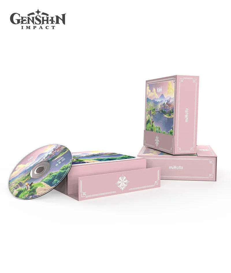 [Official Merchandise] Genshin Impact City of Winds and Idylls Mondstadt Original Soundtrack CD Box Set