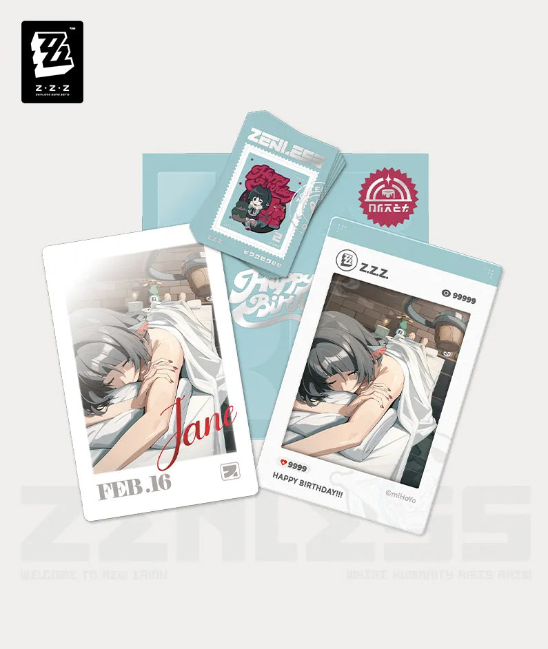 [Official Merch] Zenless Zone Zero Character Birthday Gift Set Vol. 6