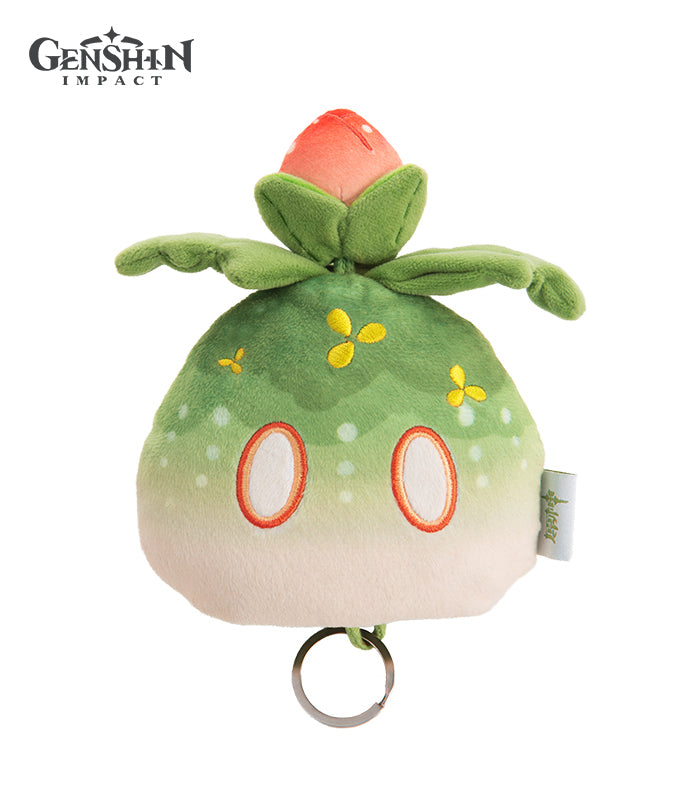[Official Merchandise] Dendro Slime Drawstring Plush Keychain Pouch