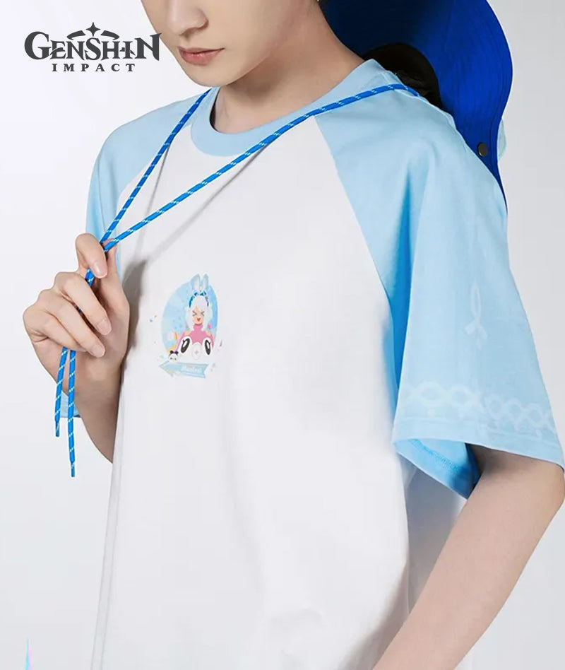 [Official Merchandise] Genshin Impact Flames and Mountains Mualani Impression T-shirt