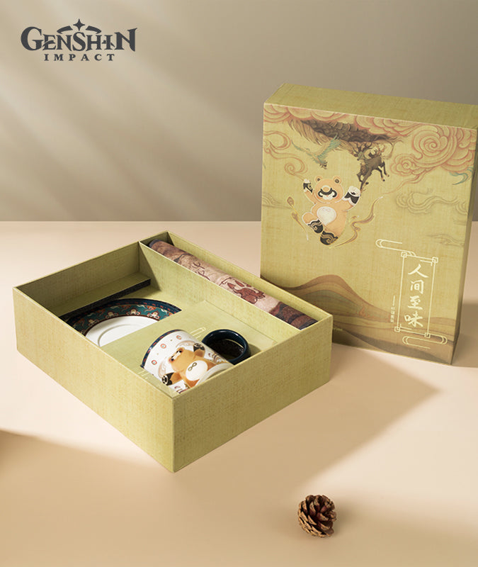 [Official Merchandise] Flavors of the World Guoba Cup and Saucer Set