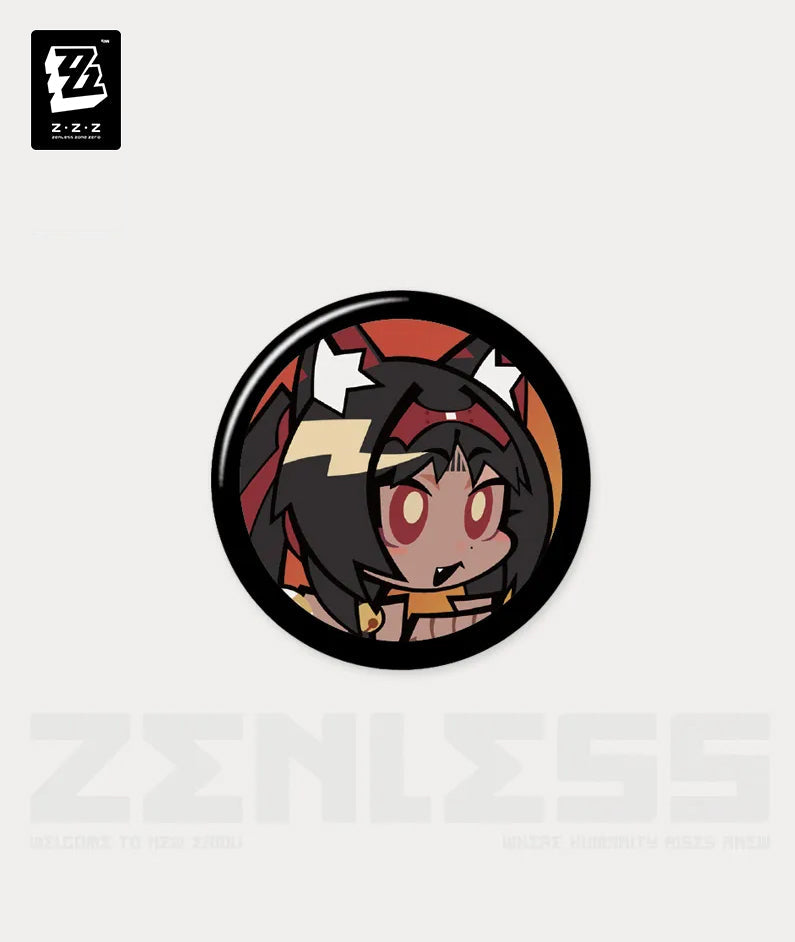 [Official Merchandise] Zenless Zone Zero Excellent Affinity Agent Avatar Mini Badge Blind Box Vol. 1