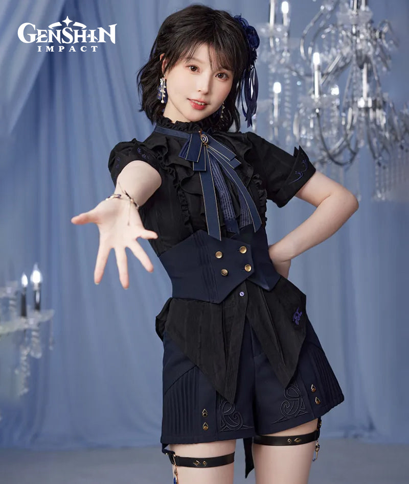 [Official Merchandise] Genshin Impact Furina Impression Clothing Shorts & Waist Sash