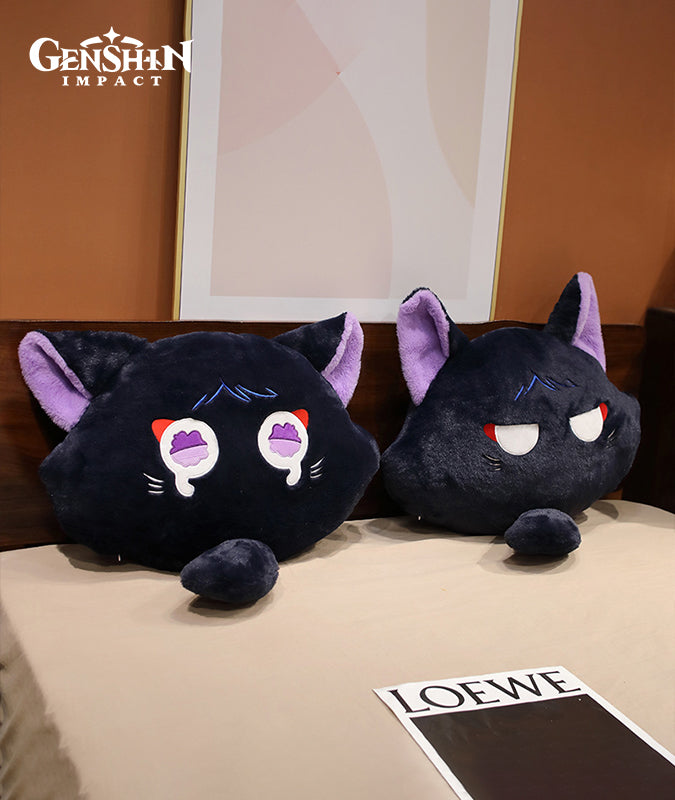 Genshin Impact Scaramouche Cat Plush Soft Body Pillow
