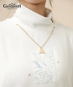 [Official Merchandise] Ganyu Theme Clothing Impression Series Mock Neck Sweater