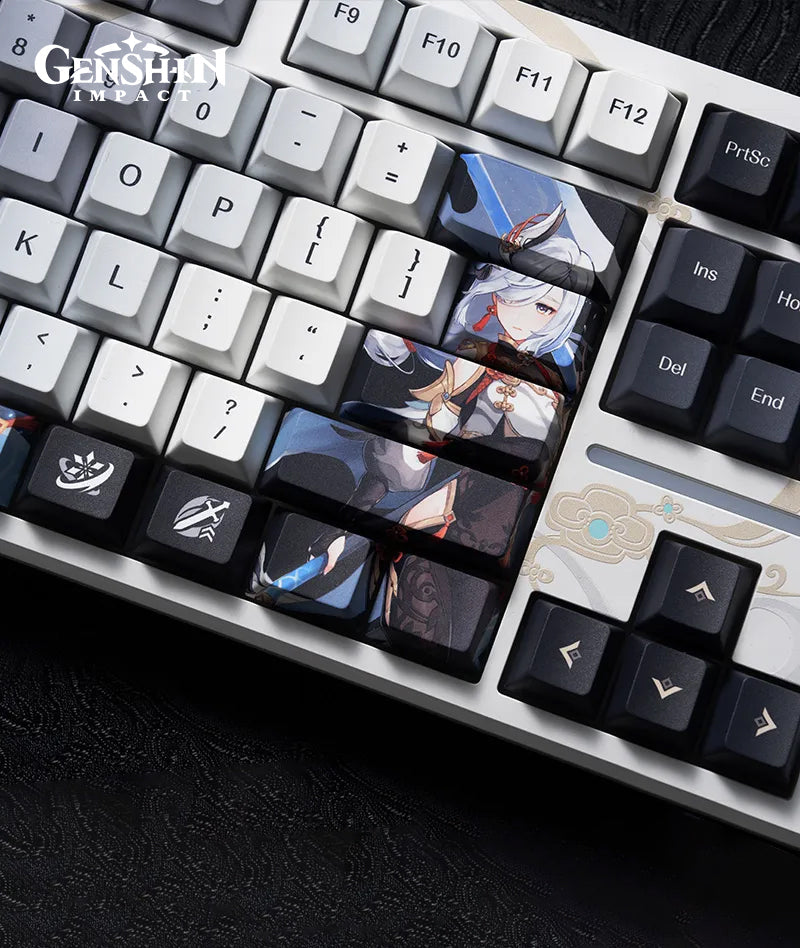 [Official Merchandise] Genshin Impact Shenhe Lonesome Transcendence Mechanical Keyboard