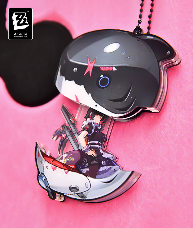 Zenless Zone Zero Shark Girl Ellen Joe Keychain Creative Acrylic Charm