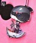 Zenless Zone Zero Shark Girl Ellen Joe Keychain Creative Acrylic Charm