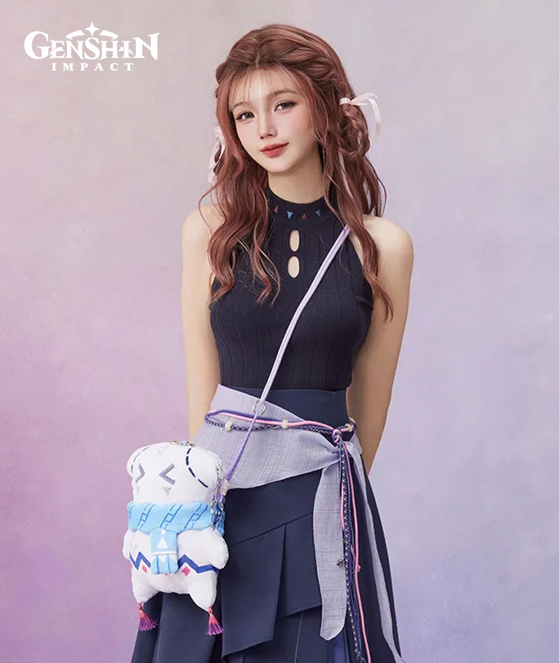 [Official Merch] Genshin Impact Citlali Impression Convertible Plush Crossbody Bag