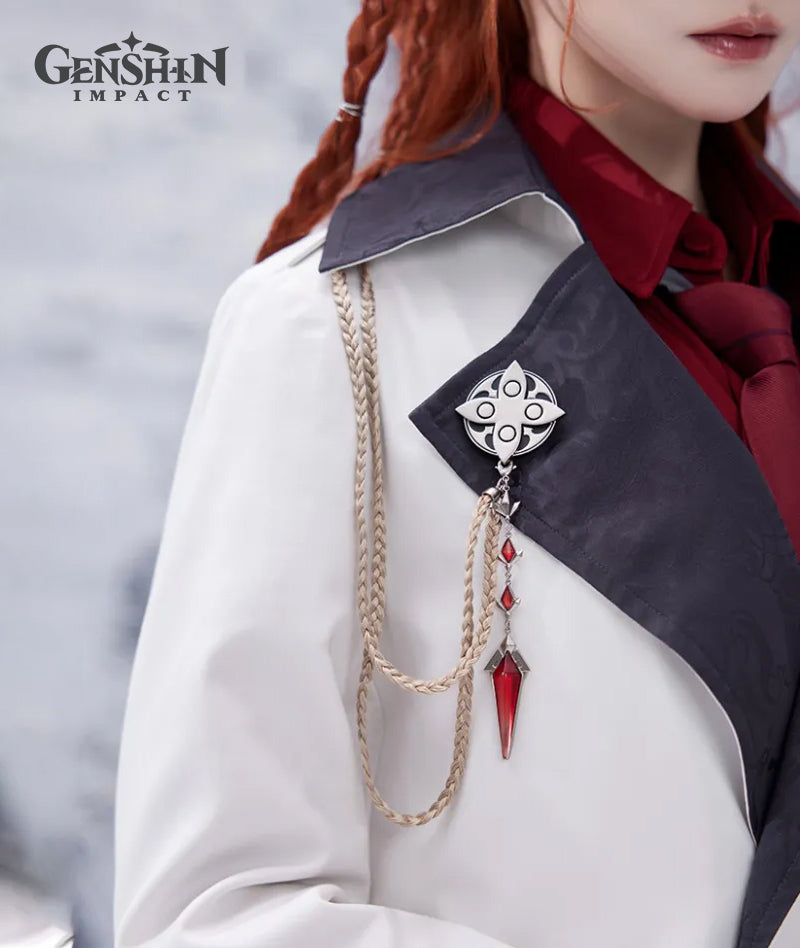 [Official Merch] Genshin Impact Frost and Flame Series Fatui Harbingers Trench Coat
