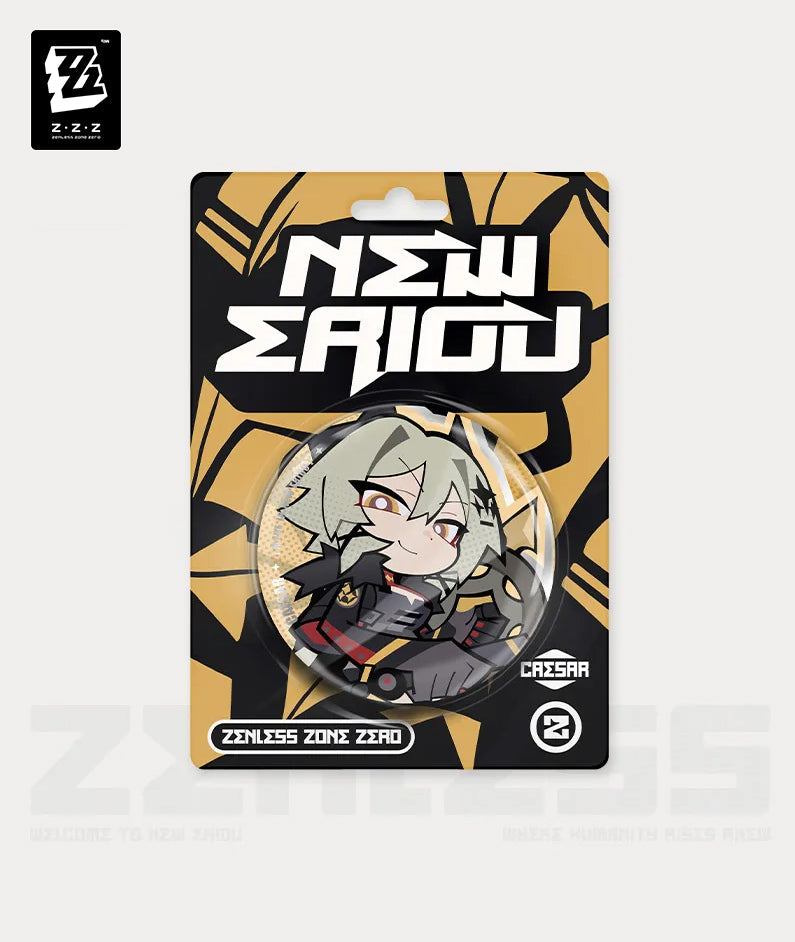 [Official Merchandise] Zenless Zone Zero New Eridu Series Sons of Calydon Chibi Tinplate Badges