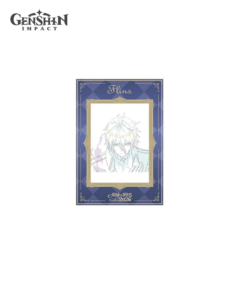 [Official Merch] Genshin Impact FES 2026 Gathering Original Art Prismatic Card Set