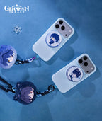Genshin Impact Aurora Party Glitter Phone Stand