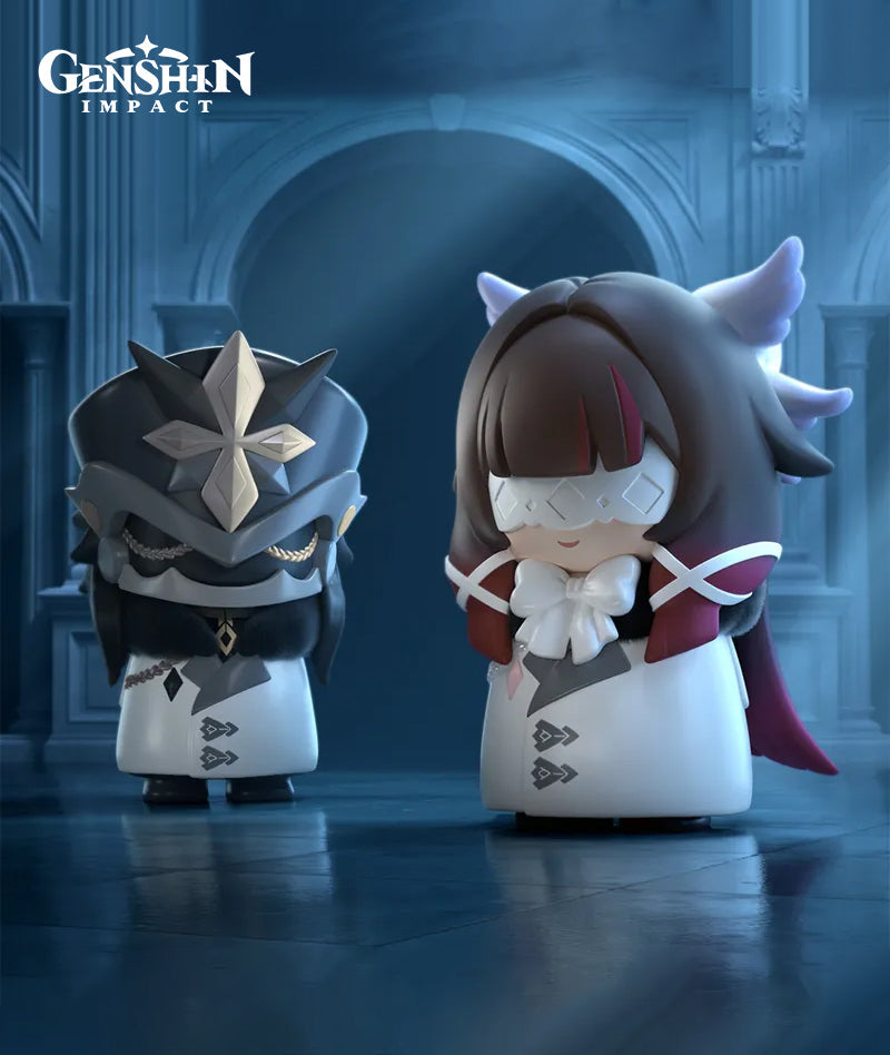 [Official Merch] Genshin Impact Fatui Harbingers Chibi Blind Box Figures
