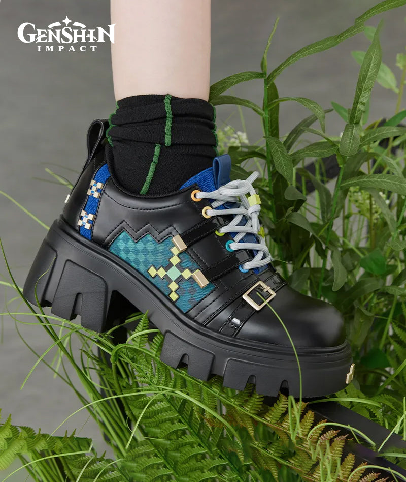 [Official Merchandise] Kinich Theme Impression Platform Lace-Up Shoes