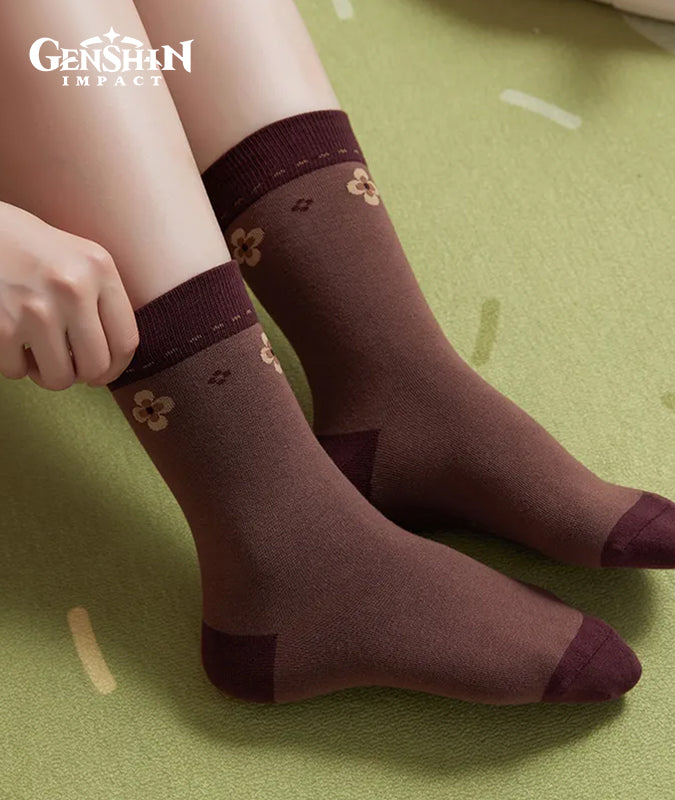 [Official Merchandise] Klee Impression Mid Calf Socks 3 Pairs