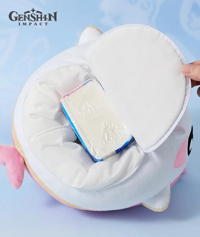 [Official Merchandise] Mualani Leisurely Puffer Plush Tissue Holder