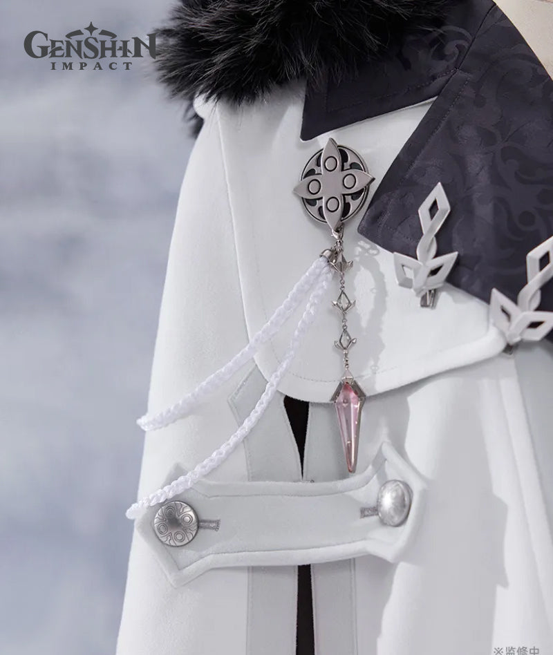 [Official Merch] Genshin Impact Frost and Flame Series Fatui Harbingers Brooch Accessory Set