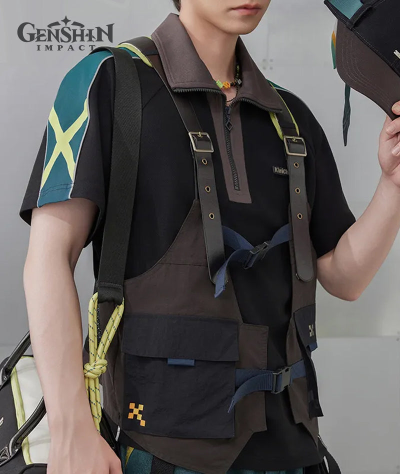 [Official Merchandise] Kinich Theme Impression Clothing Outdoor Utility Vest