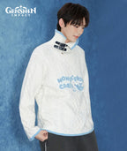 [Official Merch] Genshin Impact Tartaglia Theme Impression Knitted Sweater