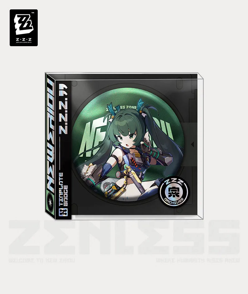 [Official Merchandise] Zenless Zone Zero NEPS Character Tinplate Badge