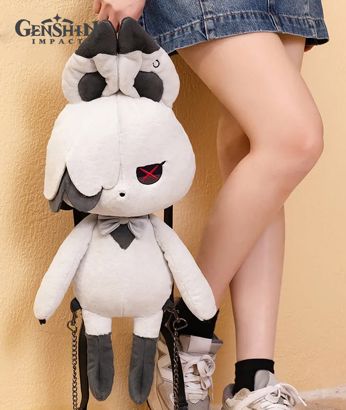 [Official Merchandise] Arlecchino The Song Burning in the Embers Peruere Bunny Plush Backpack