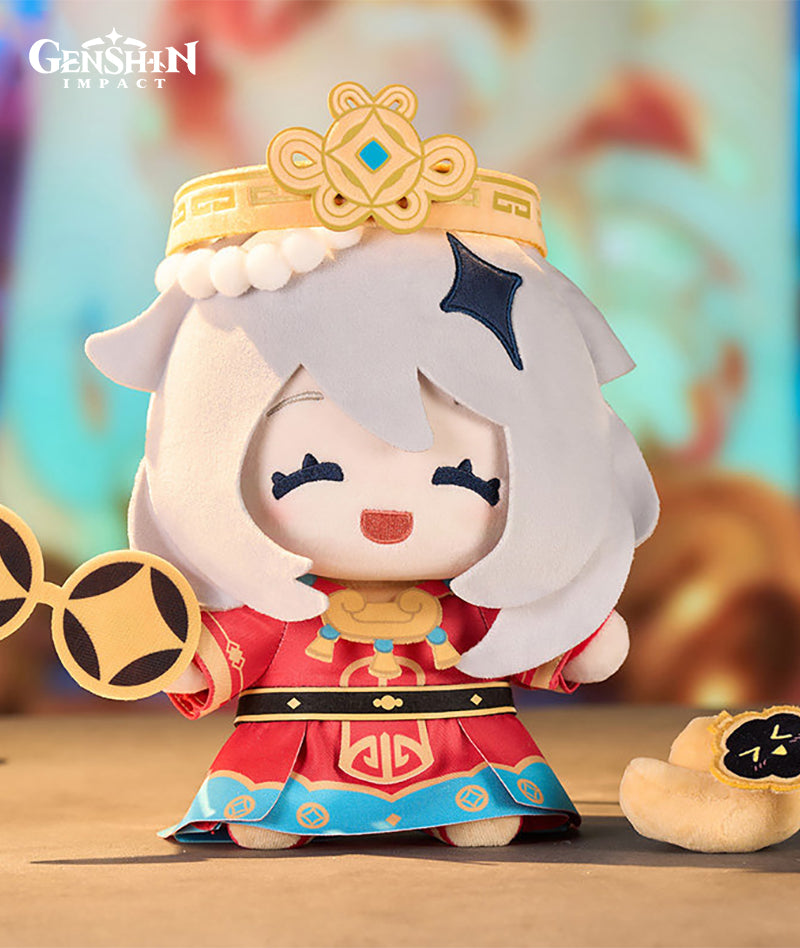 [Official Merch] Genshin Impact God of Wealth Paimon Plushie