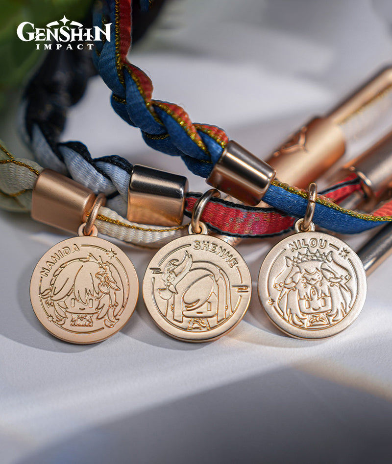 [Official Merchandise] Genshin Impact Character Impression Woven Braided Bracelets
