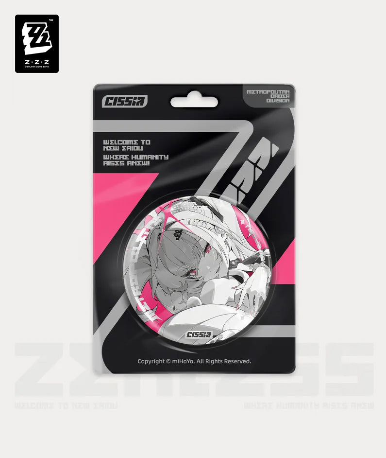 [Official Merch] Zenless Zone Zero Cinema Metropolitan Order Division Badge