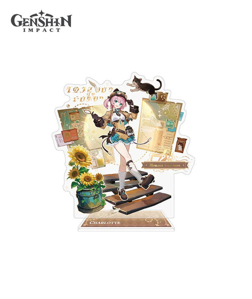 Genshin Teyvat Style Citlali & Charlotte - Badge / Acrylic Stand
