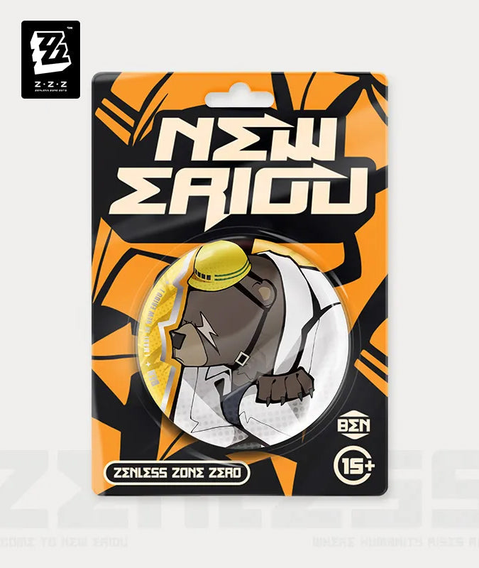 [Official Merchandise] Zenless Zone Zero New Eridu Series Chibi Badges Belobog Heavy Industries