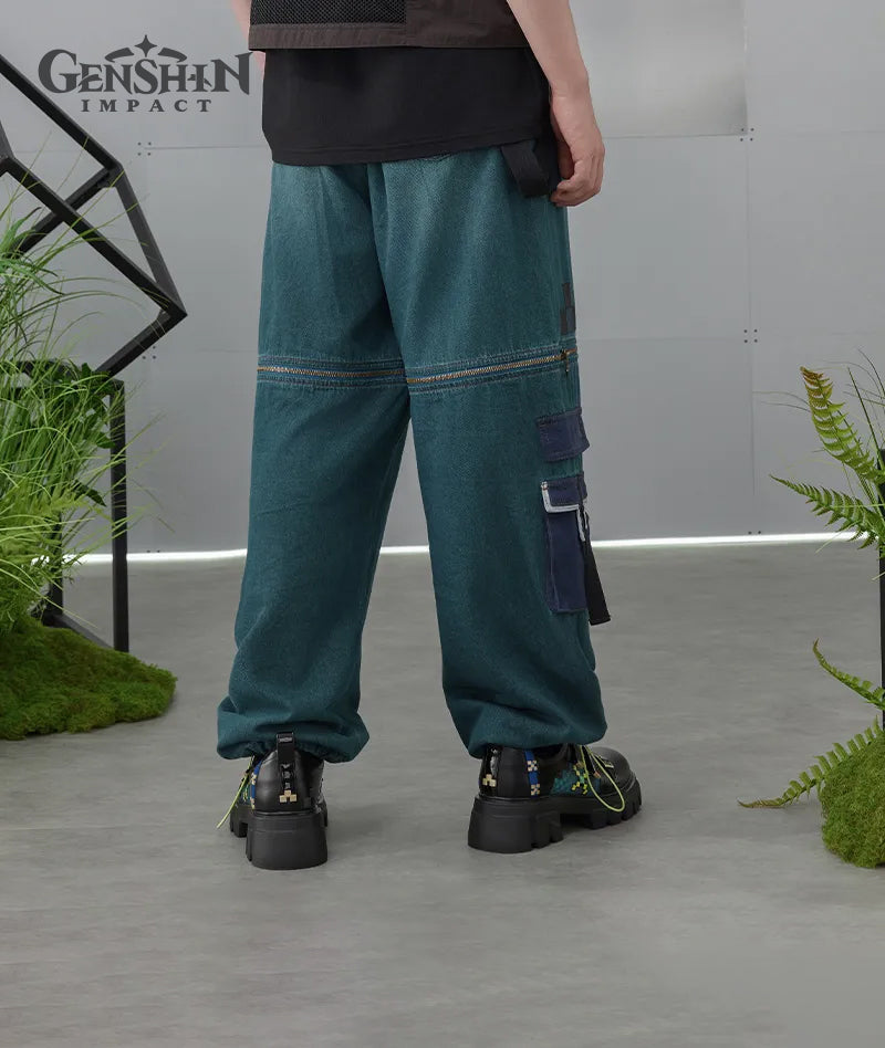 [Official Merchandise] Kinich Theme Impression Clothing Convertible Jeans