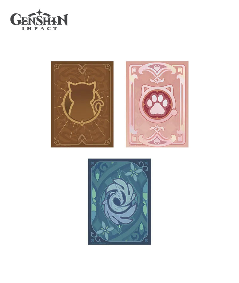 [Official Merchandise] Genshin Impact Genius Invokation TCG Art Card Sleeves