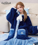 [Official Merch] Genshin Impact Neuvillette Impression House Robe & Sleep Mask