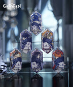 [Official Merch] Genshin Impact Frost and Flame Series Fatui Harbingers Badge Blind Box