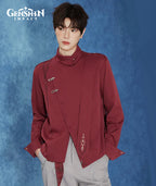 [Official Merch] Genshin Impact Tartaglia Theme Impression Long Sleeve Blouse