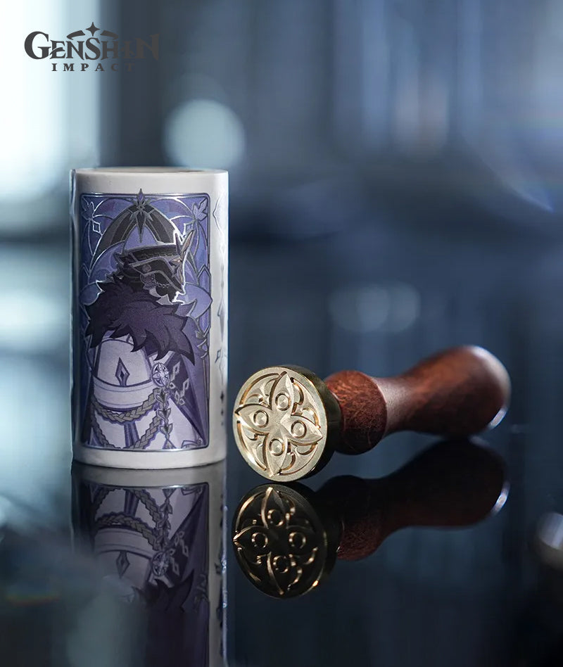 [Official Merch] Genshin Impact Frost and Flame Series Fatui Harbingers Journal Notebook Gift Box
