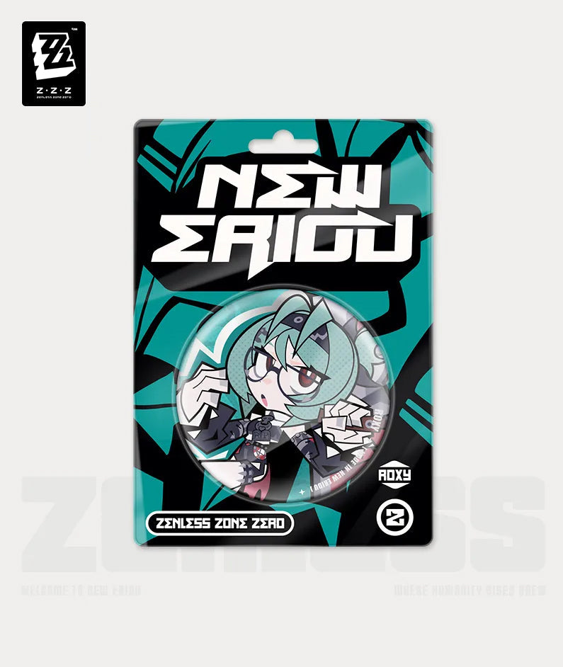Zenless Zone Zero Ridu Series Flint Workshop Chibi Badge