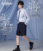 [Official Merchandise] Genshin Impact Furina Impression Clothing Shorts & Waist Sash