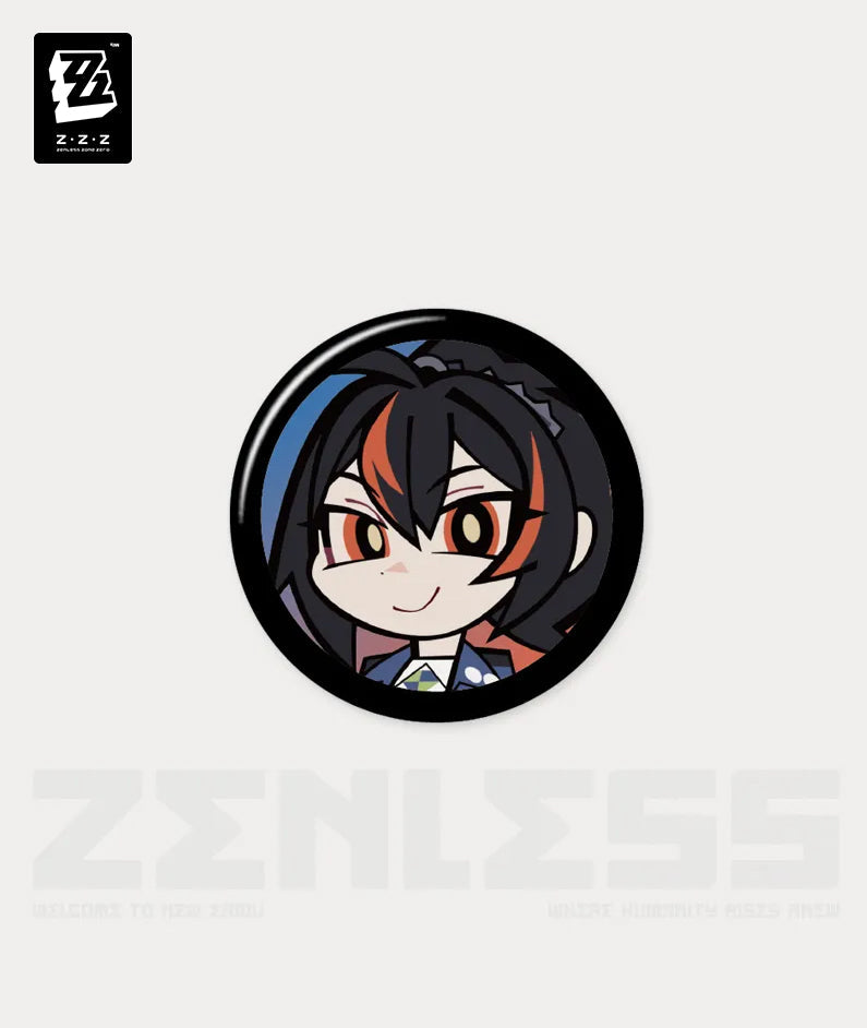 [Official Merchandise] Zenless Zone Zero Excellent Affinity Agent Avatar Mini Badge Blind Box Vol. 3