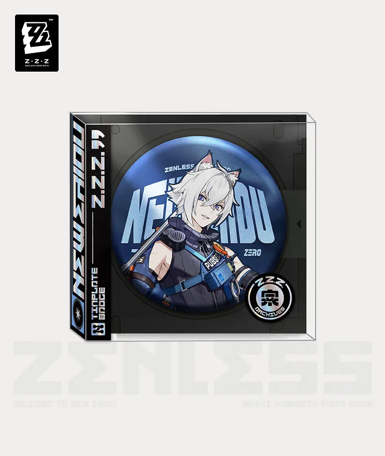 [Official Merchandise] Zenless Zone Zero NEPS Character Tinplate Badge