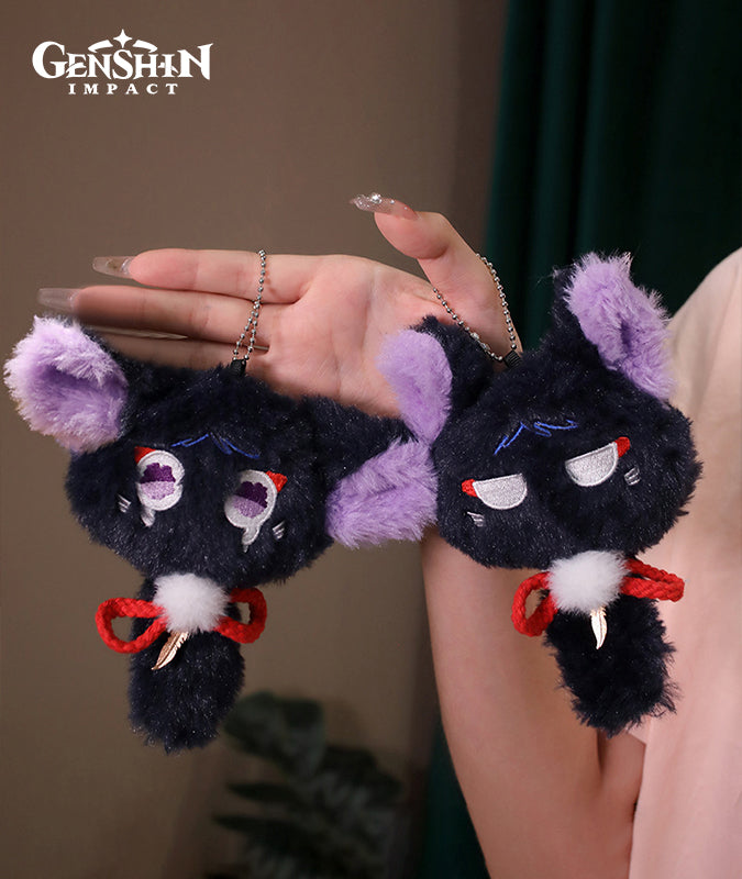 Genshin Impact Scaramouche Cat Plush Soft Body Pillow