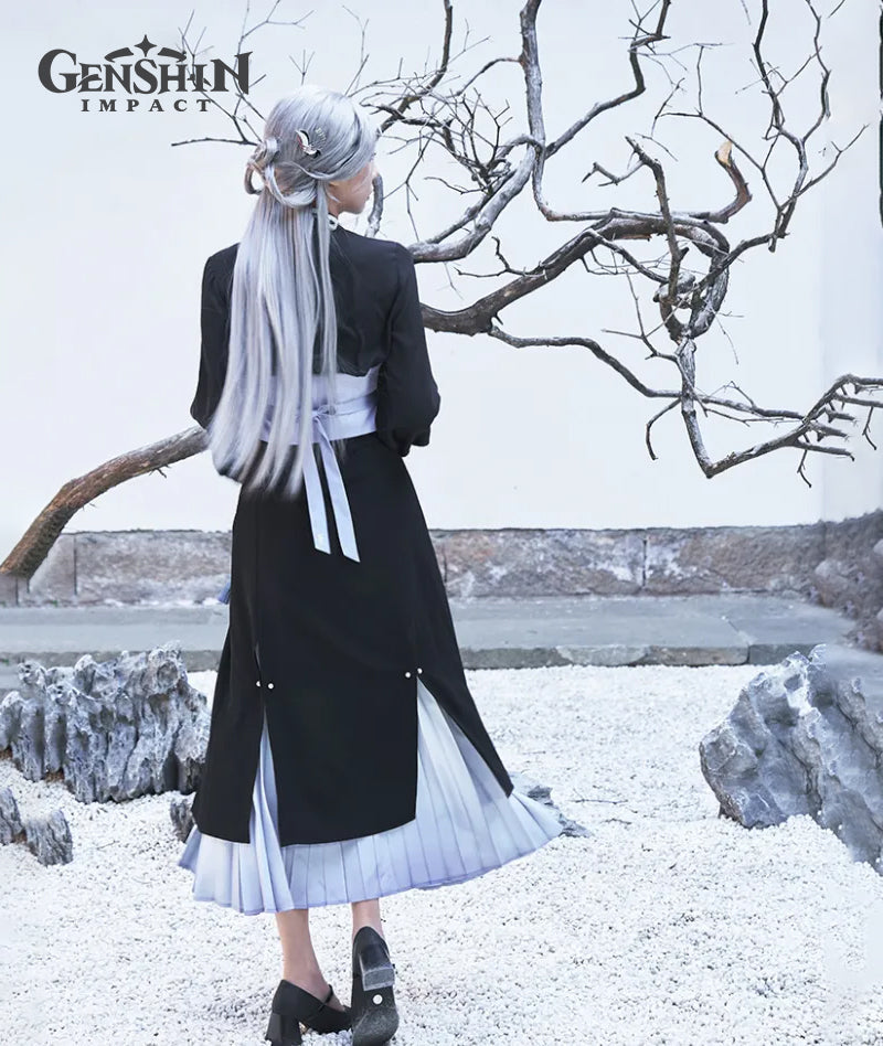 [Official Merchandise] Genshin Impact Shenhe Impression Clothing Midi Skirt
