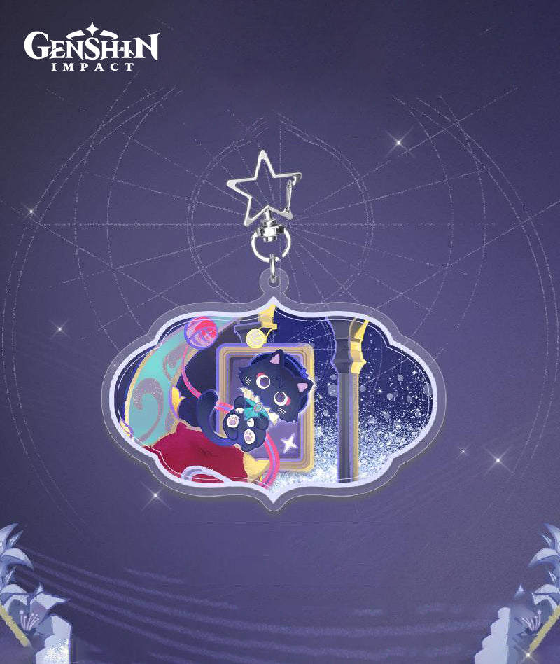 Genshin Impact FES 2026 × Alipay Glitter Acrylic Keychain