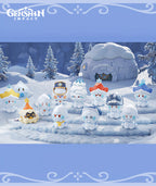 Genshin Impact Snezhnaya Jack Frost Chibi Figure Blind Box