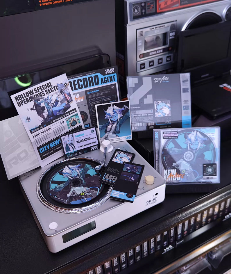 Zenless Zone Zero Section 6 Character CD & DVD Disc Collectible Set