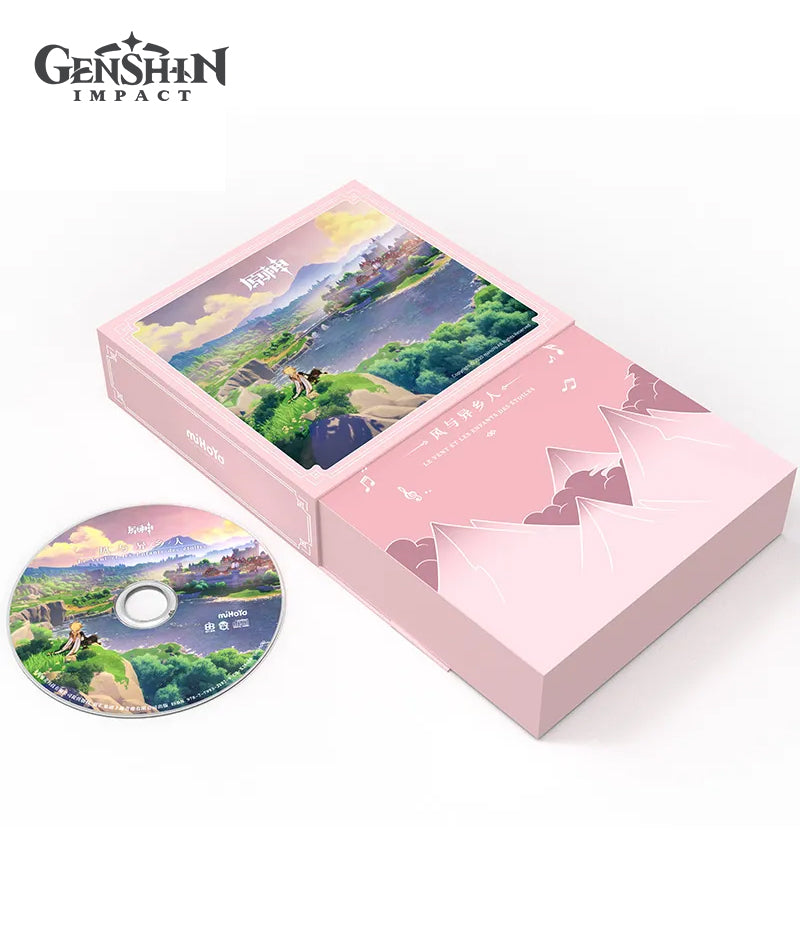 [Official Merchandise] Genshin Impact City of Winds and Idylls Mondstadt Original Soundtrack CD Box Set